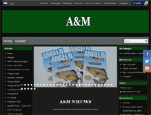 Tablet Screenshot of amfishingtackle.nl